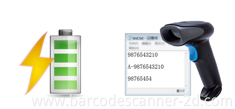 barcode scanner with stand